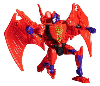 TRANSFORMERS GENERATIONS LEGACY BUZZWORTHY BUMBLEBEE DELUXE CLASS ACTION FIGURA 2022 EVIL PREDACON TERRORSAUR 14 CM HASBRO