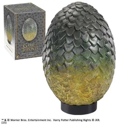 NOBLE COLLECTIONS GAME THRONES RHAEGAL EGG REPLICA