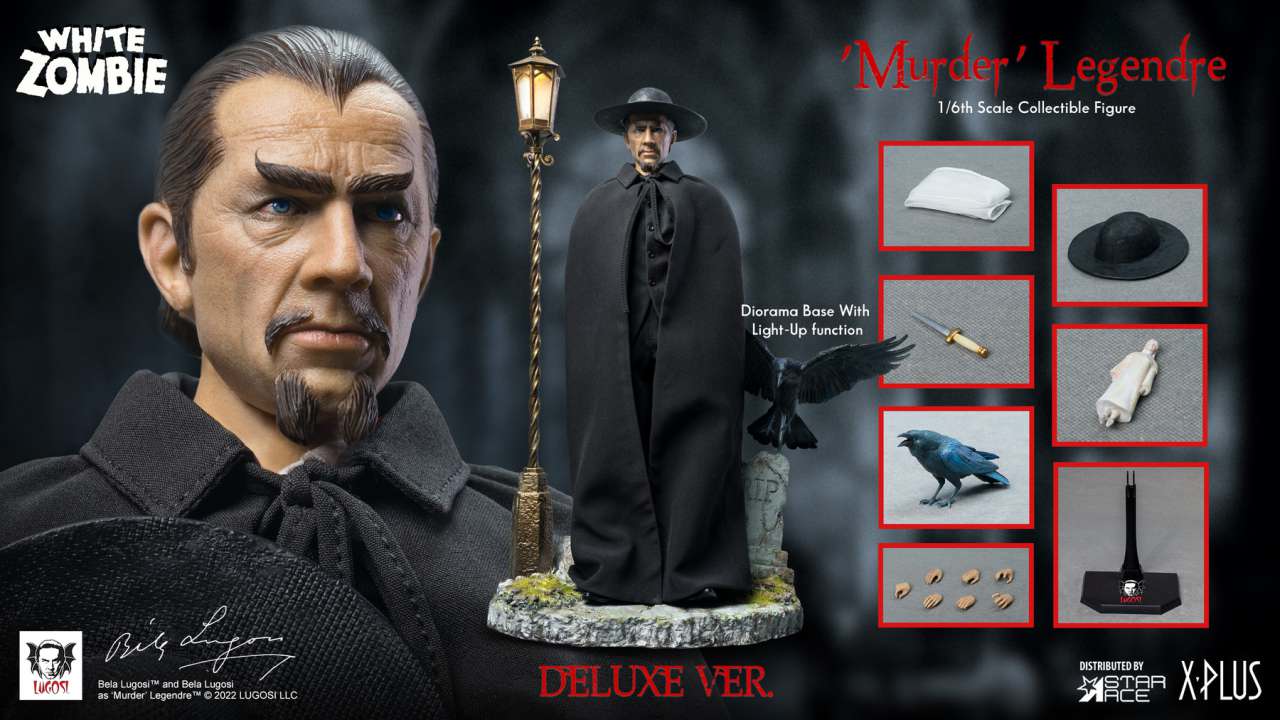 MURDER LEGENDRE BELA LUGOSI 1/6 DLX AF