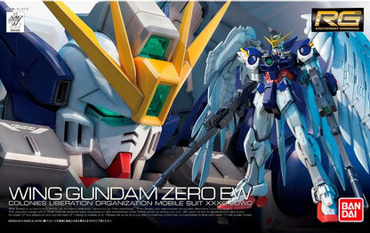 BANDAI - GUNDAM RG WING ZERO CUSTOM EW 1/144 MODEL KIT