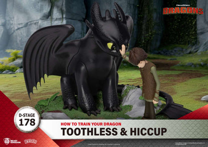 HOW TRAIN YOUR DRAGON TOOTHLESS & HICCUP