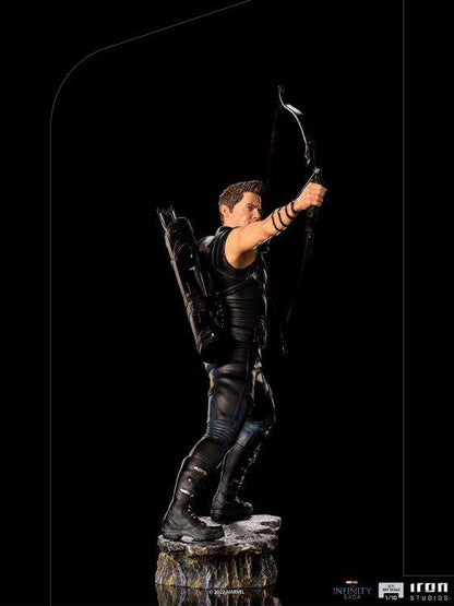 IRON STUDIOS INFINITY SAGA HAWKEYE NY BATTLE 1/10 STATUA 23 cm