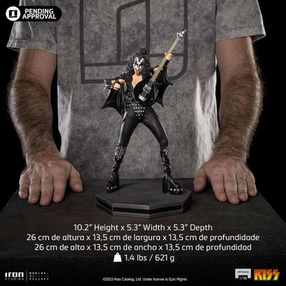 IRON STUDIOS KISS GENE SIMMONS 1/10 STATUA 26 cm