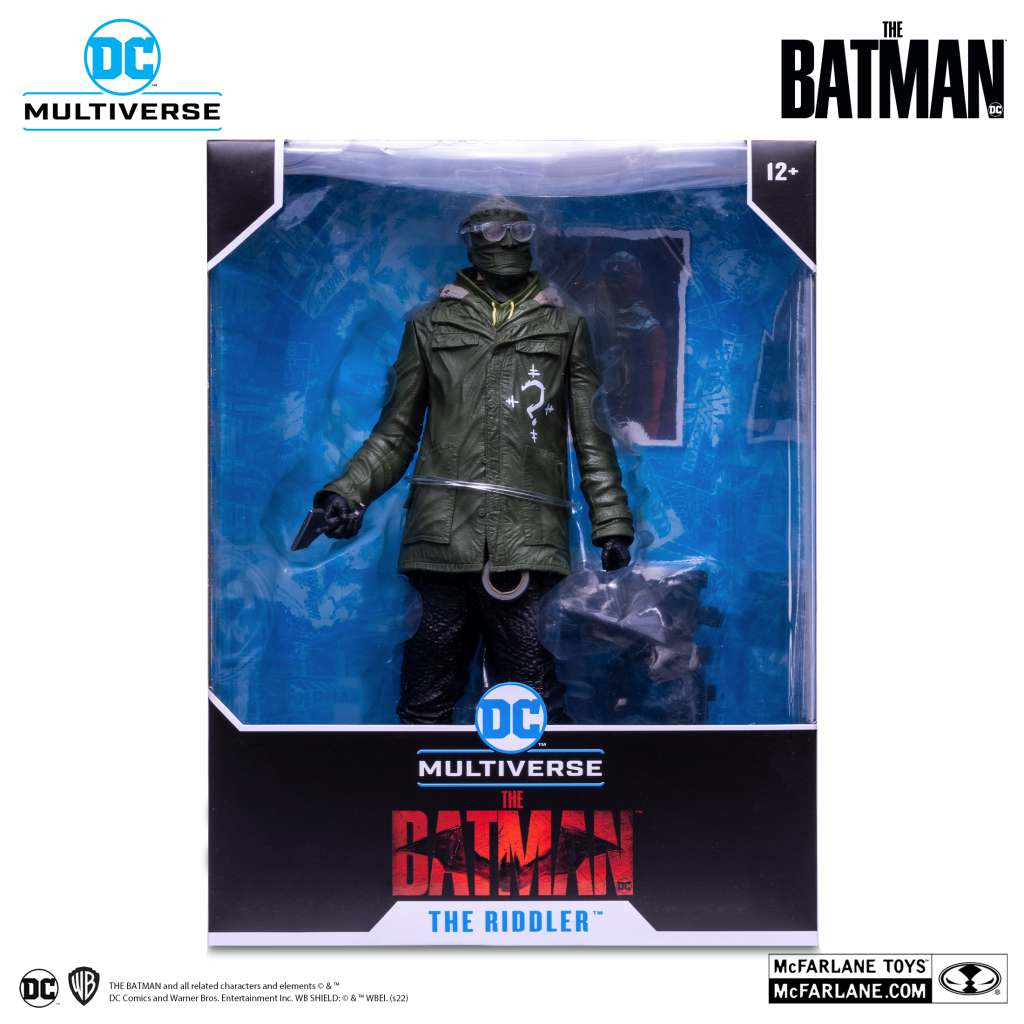 THE BATMAN RIDDLER 12INCH POSED STATUE
