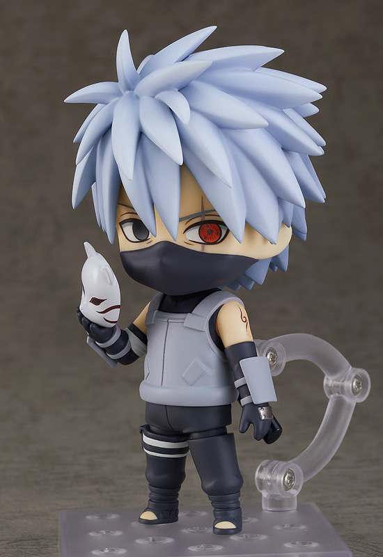 GOOD SMILE COMPANY KAKASHI & ANBU - NARUTO HATAKE BLACK NENDORO MINI FIGURA 10 cm