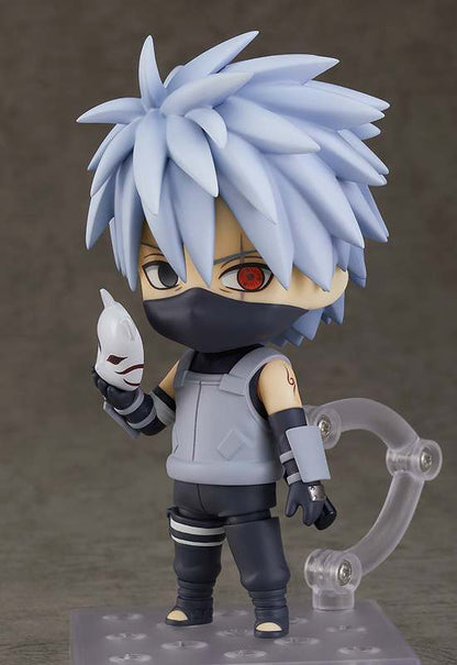 GOOD SMILE COMPANY KAKASHI & ANBU - NARUTO HATAKE BLACK NENDORO MINI FIGURA 10 cm