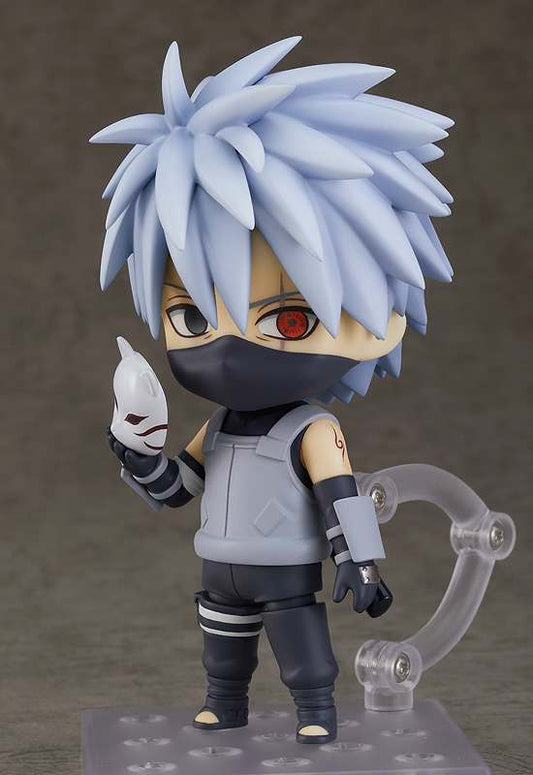 NARUTO SHIPPUDEN NENDOROID PVC ACTION FIGURA KAKASHI HATAKE: ANBU BLACK OPS VER. 10 CM GOOD SMILE COMPANY