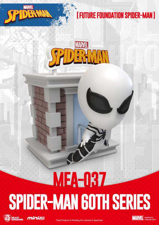 BEAST KINGDOM MINI EGG ATTACK SPIDER 60TH ANN SET (6+1 MINI FIGURA 8 cm