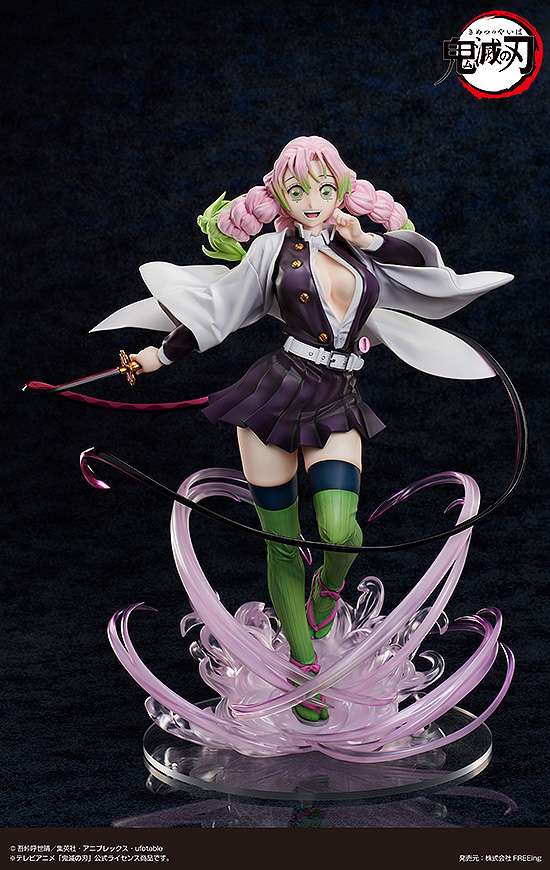 DEMON SLAYER: KIMETSU NO YAIBA PVC STATUA 1/4 MITSURI KANROJI DELUXE EDITION 41 CM FREEING