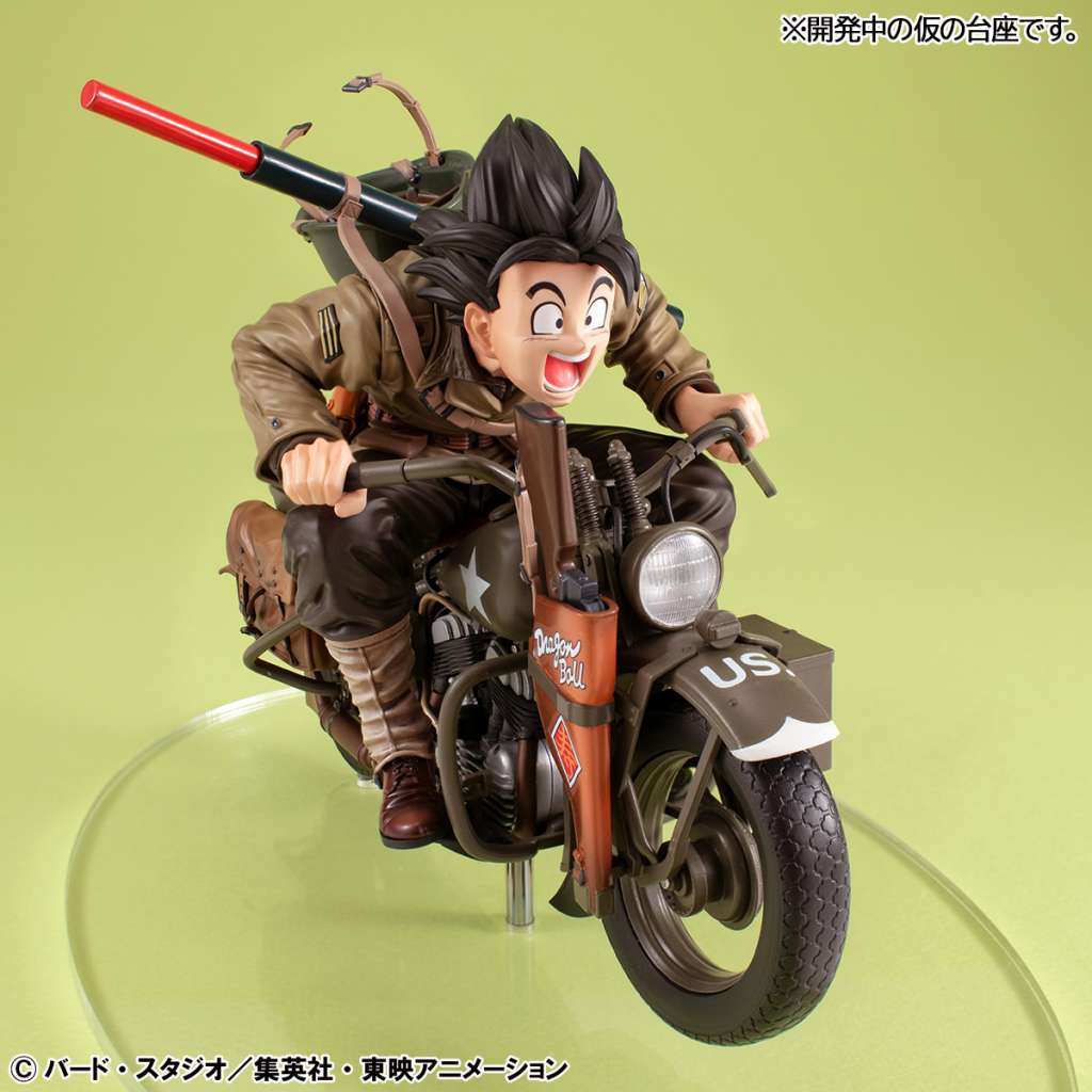 DBZ GOKU & BIKE DESKTOP REAL MCCOY EX