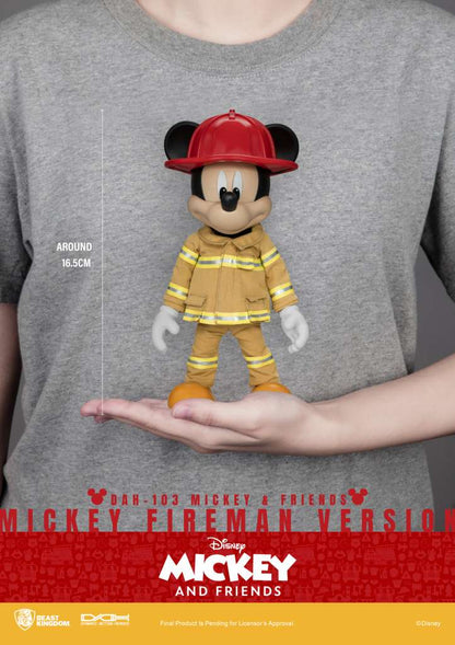 BEAST KINGDOM MICKEY FRIEND FIREMAN VERSION STATUA 16 cm