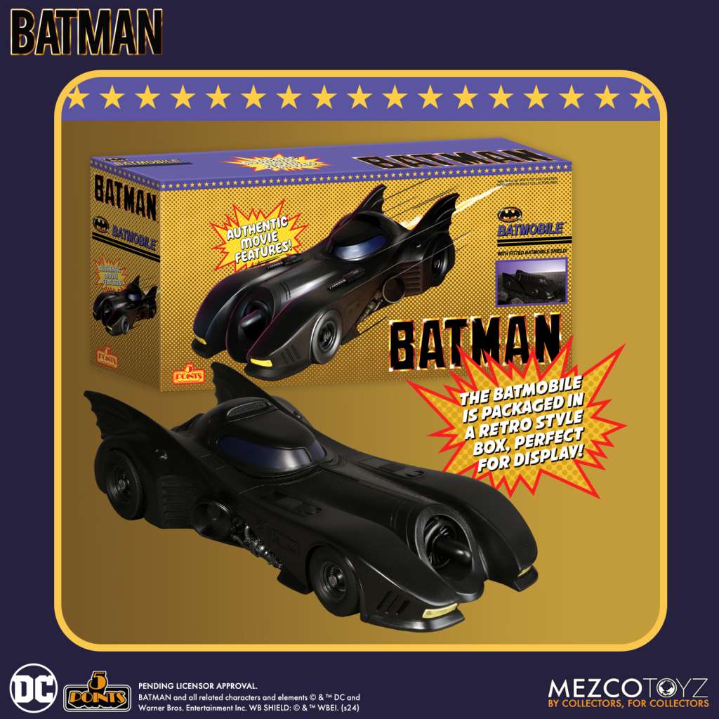 5 POINTS 1989 BATMAN BATMOBILE