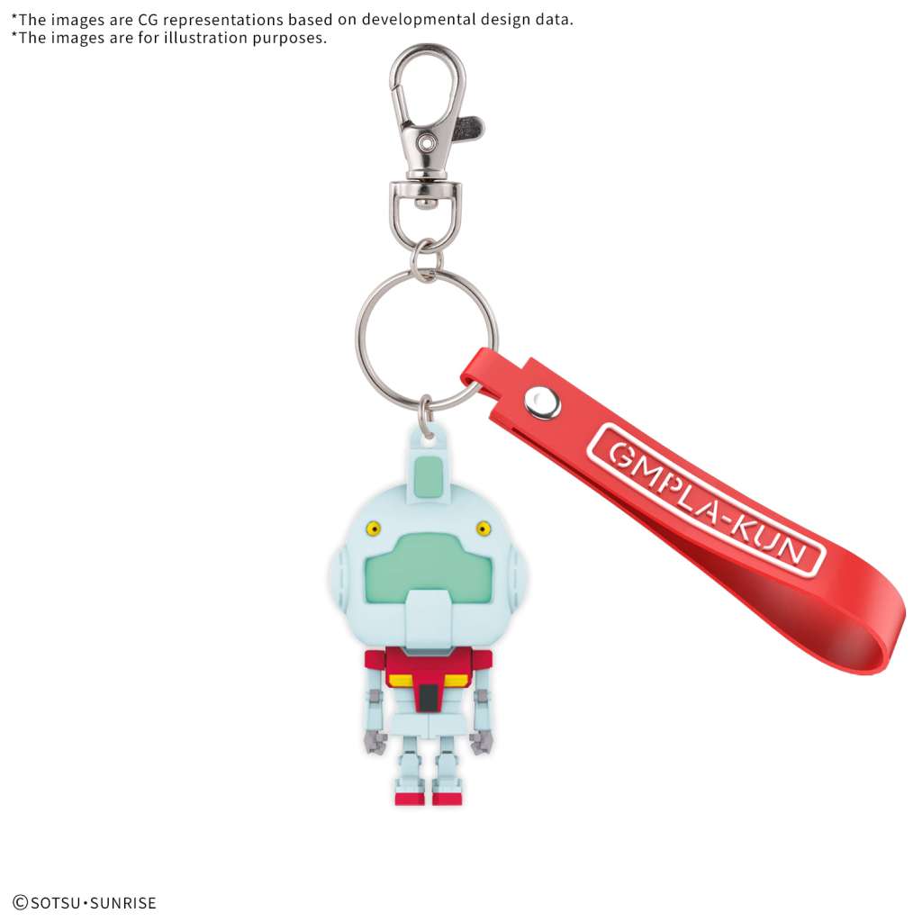 GMPLAKUN 3D RUBBER MASCOT KEYCHAIN