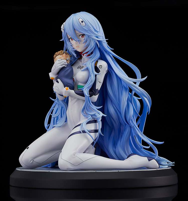 REBUILD OF EVANGELION PVC STATUA 1/7 REI AYANAMI LONG HAIR VER. 16 CM GOOD SMILE COMPANY
