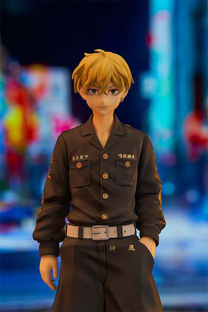 TOKYO REVENGERS POP UP PARADE PVC STATUA CHIFUYU MATSUNO 17 CM ORANGE ROUGE