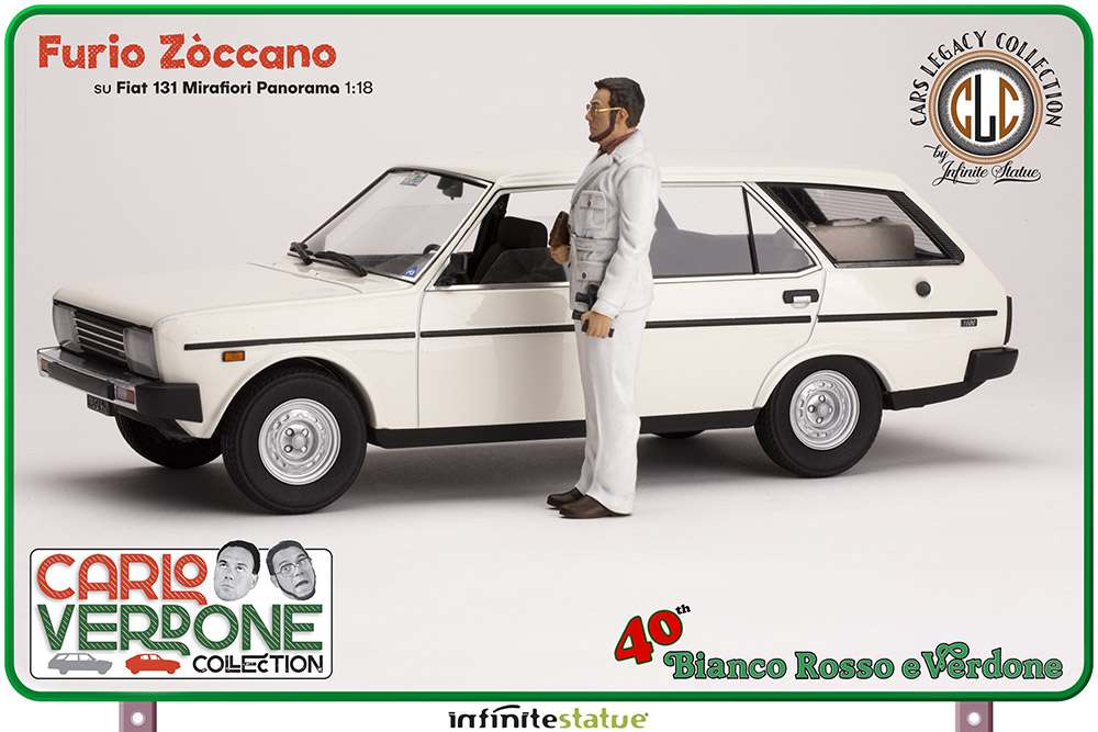 FURIO E FIAT 131 PANORAMA 1:18 RESIN CAR