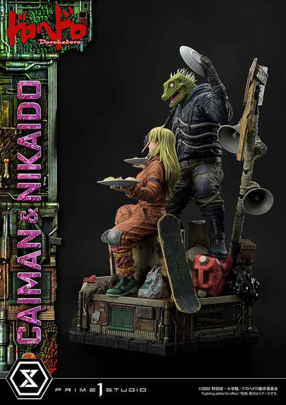 DOROHEDORO CAIMAN & NIKAIDO STATUE