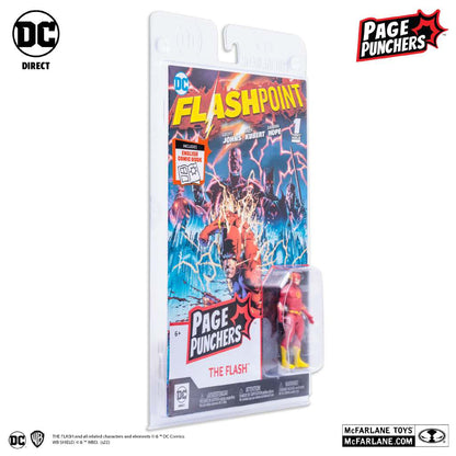 DC PAGE PUNCHERS FLASH + COMIC 3INCH AF