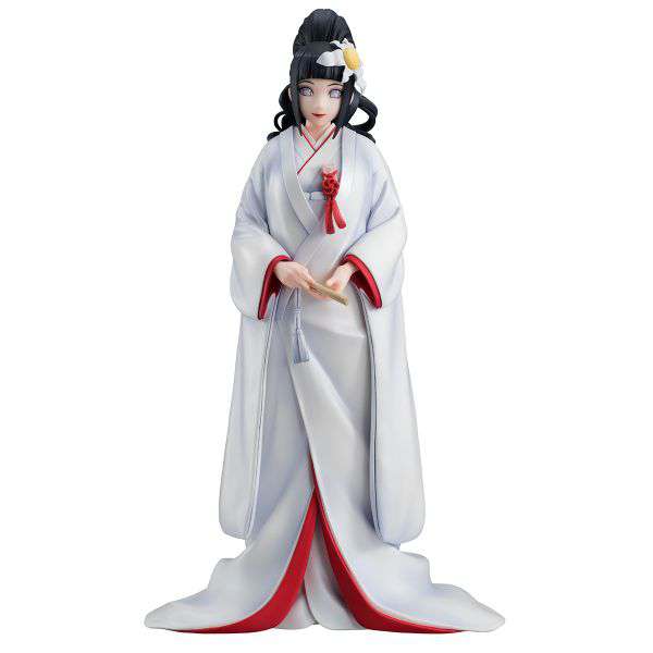 NARUTO GALS STATUA HINATA HYUGA CERIMONIA MATRIMONIO 21 CM MEGAHOUSE