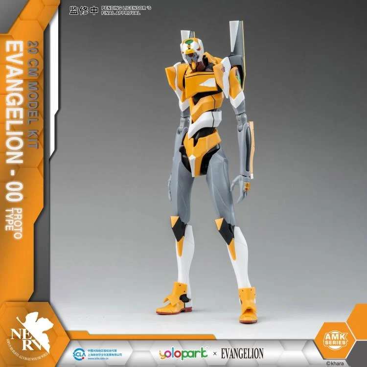 YOLOPARK - EVANGELION EVA-00 AMK MODEL KIT 20 cm