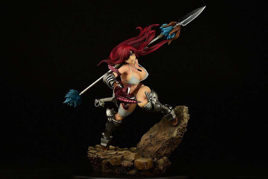 ORCATOYS FAIRY TAIL ERZA SCARLET KNIGHT REFINE ST STATUA 31 cm