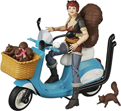 HASBRO - MARVEL LEGENDS SQUIRREL GIRL+SCOOTER AF ACTION FIGURE