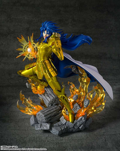 SAINT SEIYA GEMINI SAGA FIG ZERO METAL STATUA 21 CM BANDAI