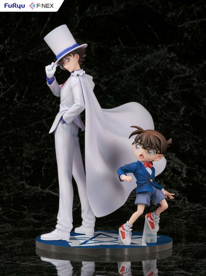 CASE CLOSED CONAN & KID 1/7 FIGURE