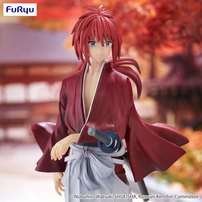 FURYU RUROUNI KENSHIN KENSHIN HIMURA TRIO-TR-IT FIG FIGURA 19 cm