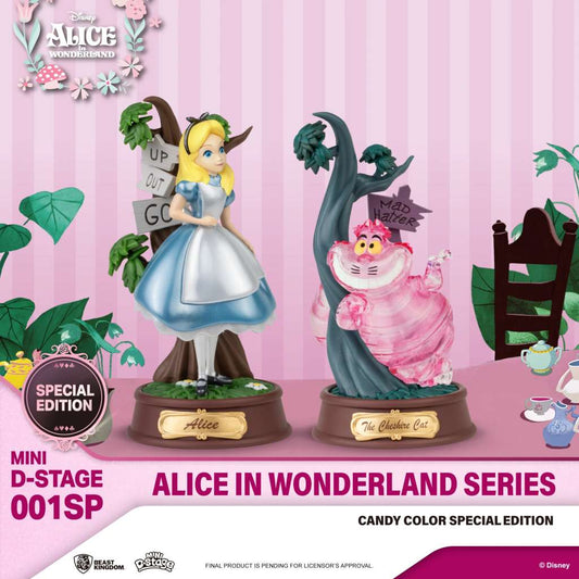 MINI D-STAGE ALICE CANDY COLOR EXCL 2-PK MINI FIGURA BEAST KINGDOM
