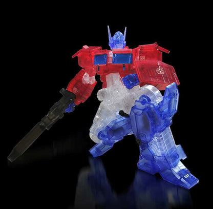 TRANSFORMERS OPTIMUS PRIME CLEAR MK