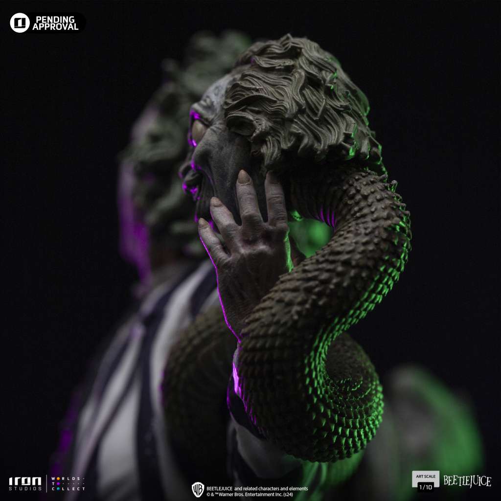 IRON STUDIOS BEETLEJUICE 1/10 STATUA 19 cm