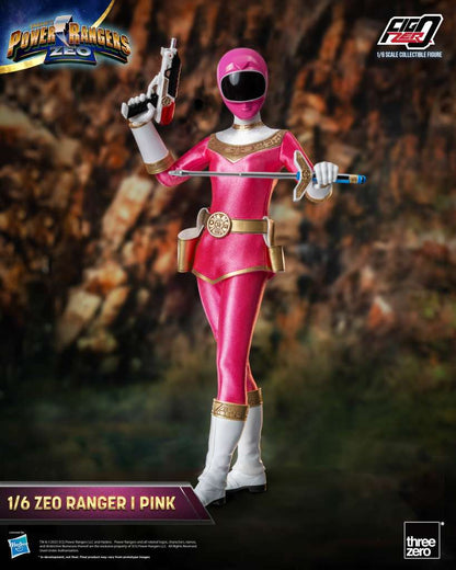 THREEA TOYS/THREEZERO POWER RANGERS ZEO RANGER I PINK 1/6 ACTION FIGURE 30 cm
