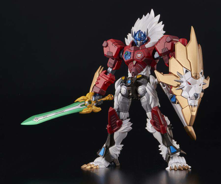TRANSFORMERS FURAI MODEL PLASTICA MODEL KIT LEO PRIME 17 CM FLAME TOYS