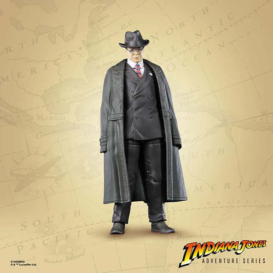 INDIANA JONES ADVENTURE SERIES: RAIDERS OF THE LOST ARK ACTIONFIGUR MAJOR ARNOLD TOHT 15 CM HASBRO