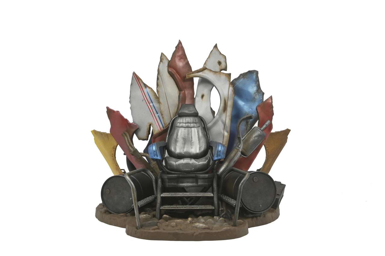 TMNT 2 SEC OOZE SHREDDER THRONE DIORAMA