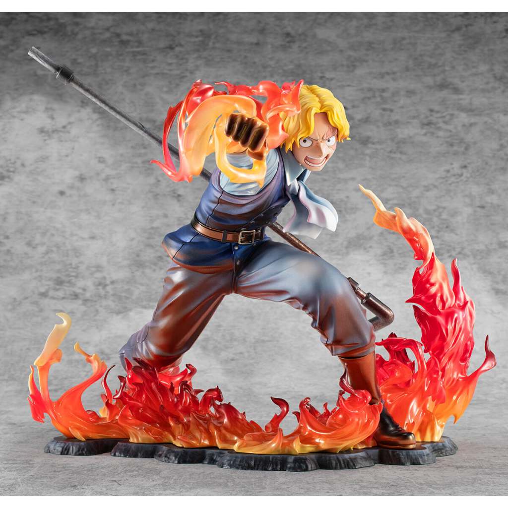ONE PIECE P.O.P. LIMITED EDITION STATUA SABO FIRE FIST 15 CM 1/8 MEGAHOUSE