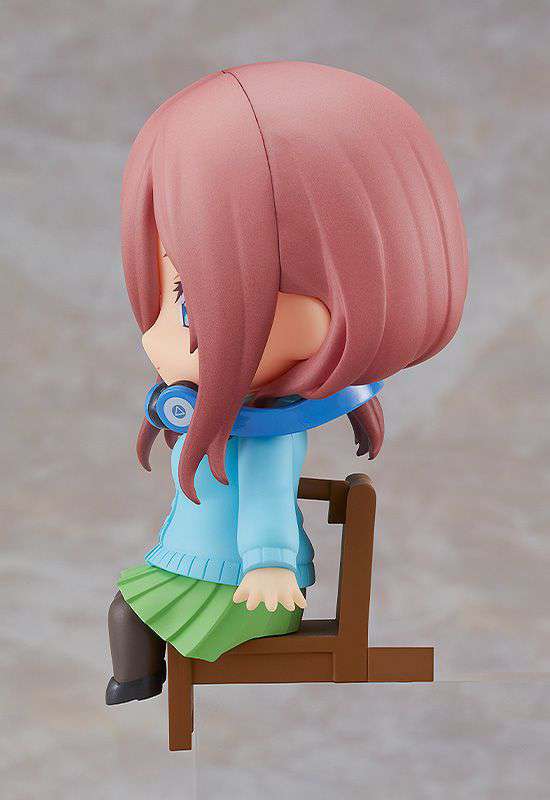 THE QUINTESSENTIAL QUINTUPLETS MOVIE NENDOROID SWACCHAO! FIGURA MIKU NAKANO 9 CM GOOD SMILE COMPANY