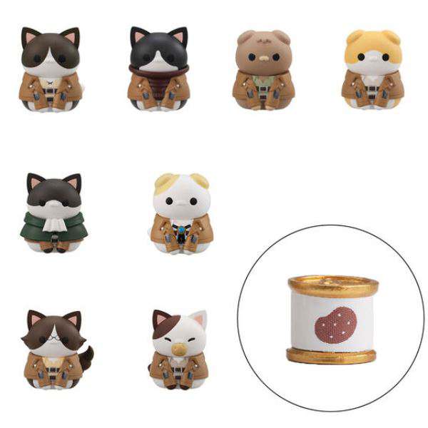 MEGAHOUSE MEGA CAT PROJECT AOTYNIAN SET W/GIFT MINI FIGURA 3 cm