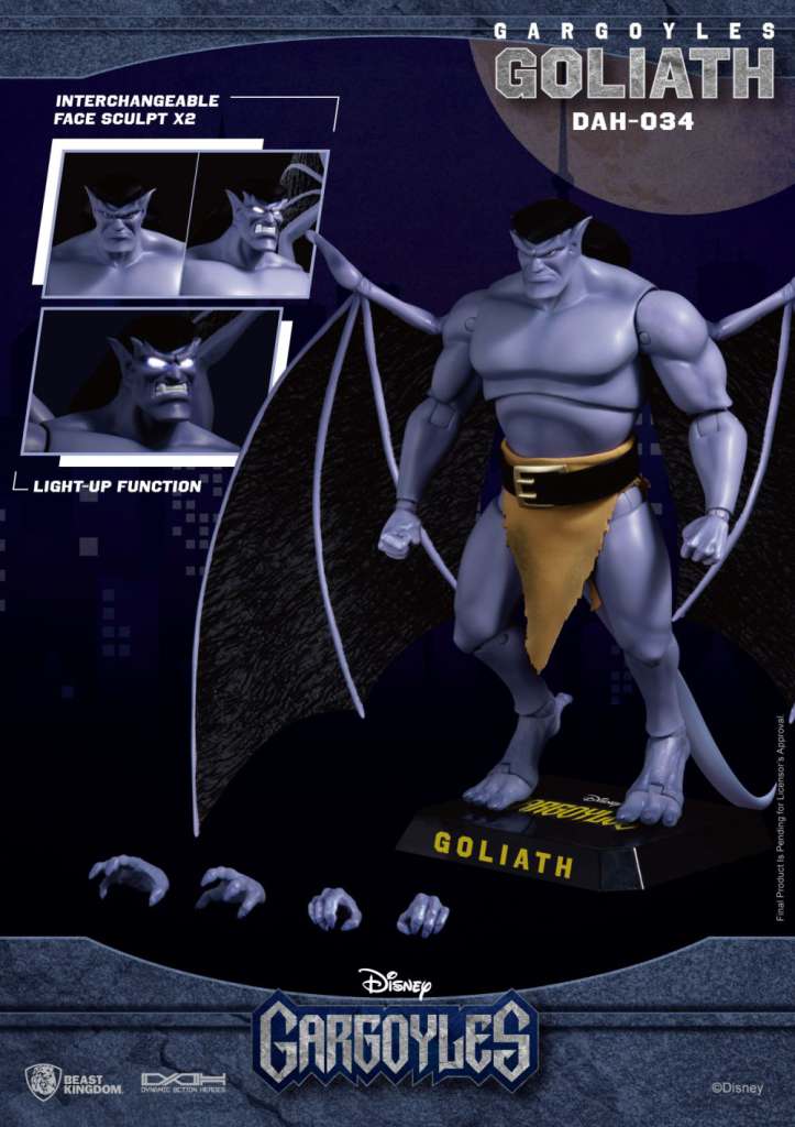 GARGOYLES GOLIATH DAH