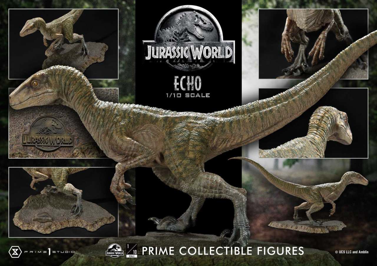 PRIME 1 JURASSIC WORLD ECHO PRIME COLL STATUA 17 cm