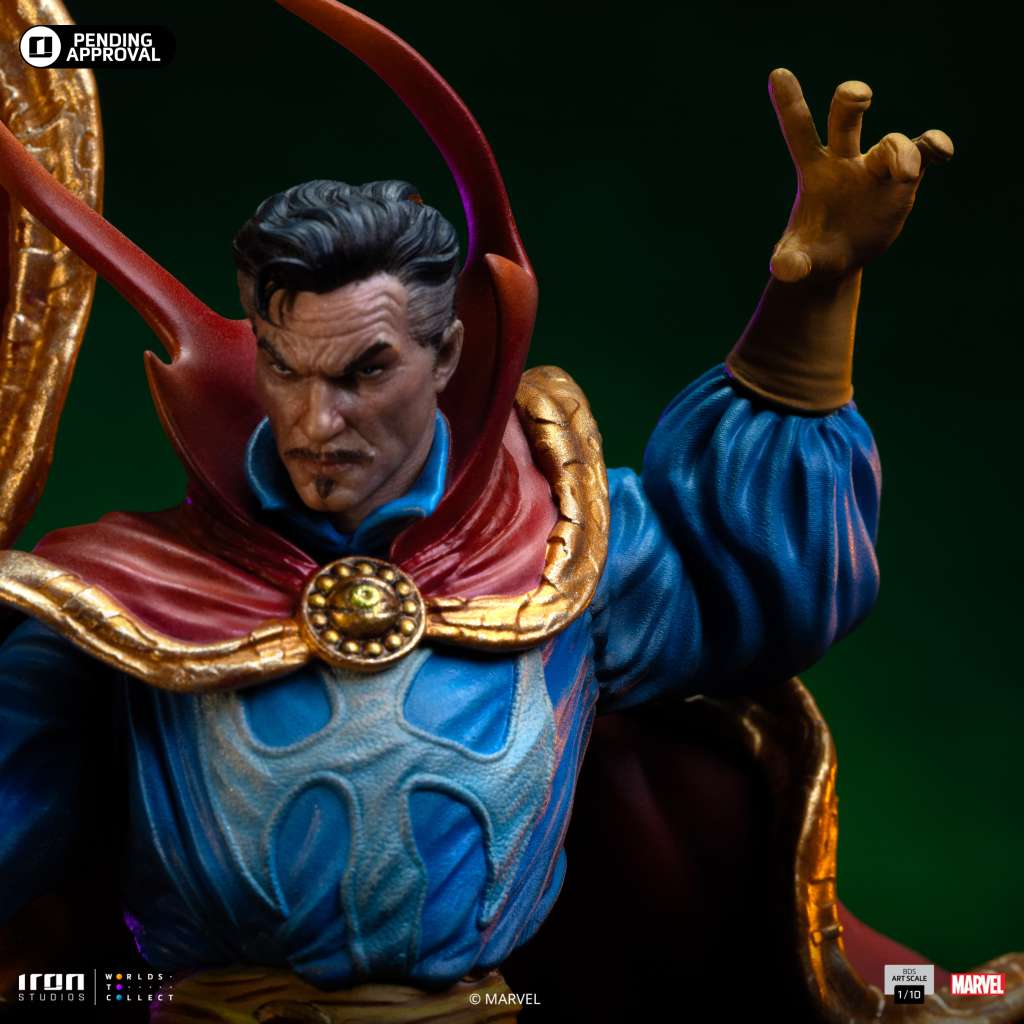 IRON STUDIOS INFINITY GAUNTLET DR STRANGE DIORAMA REGULAR 1/10 STATUA 38 cm