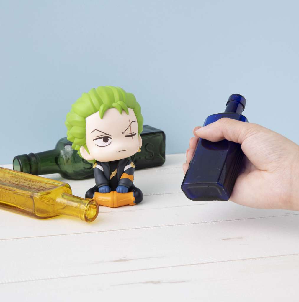 MEGAHOUSE ZORO - ONE PIECE LOOKUP RORONOA FUTURE ISLAND EGGHEAD MINI FIGURA 10 cm