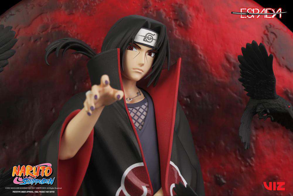NARUTO SHIPPUDEN ITACHI WALL STATUE