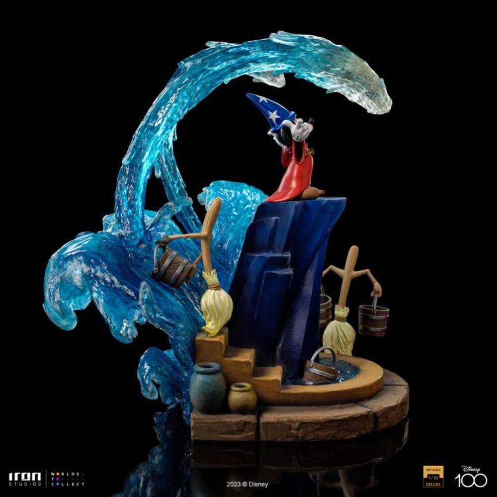 IRON STUDIOS MICKEY MOUSE FANTASIA DELUXE 1/10 STATUA 50 cm