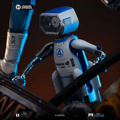 IRON STUDIOS FANTASTIC FOUR FIRST STEPS MR. FANTASTIC H.E.R.B.I.E 1/10 STATUA 26 cm