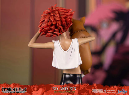COWBOY BEBOP ED AND EIN 1/8 RESIN STATUE