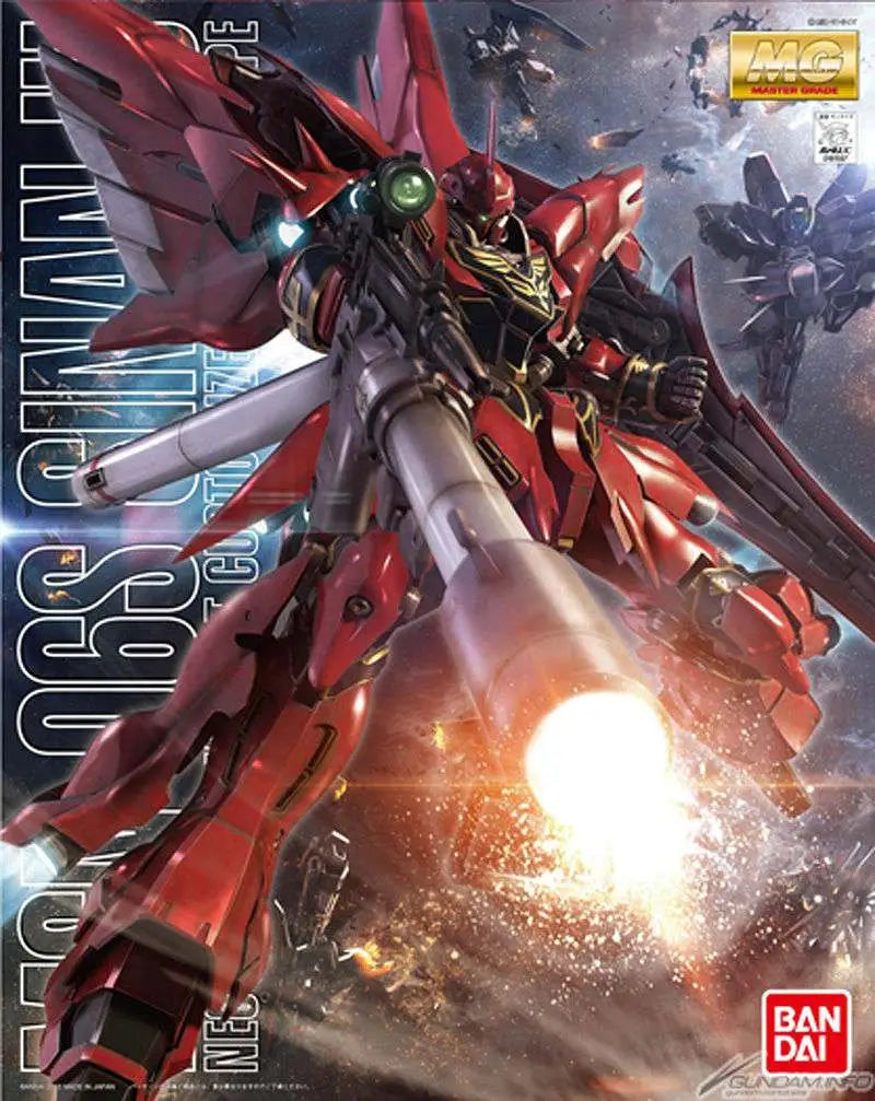 BANDAI MG SINANJU MSN-06S VER KA /100 MODEL KIT 18 cm