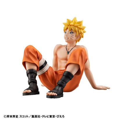 NARUTO SHIPPUDEN G.E.M. SERIES PVC STATUA NARUTO PALM SIZE 9 CM MEGAHOUSE