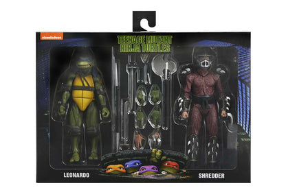TMNT 1990 ROOF TOP SHRED VS LEO 2PACK AF